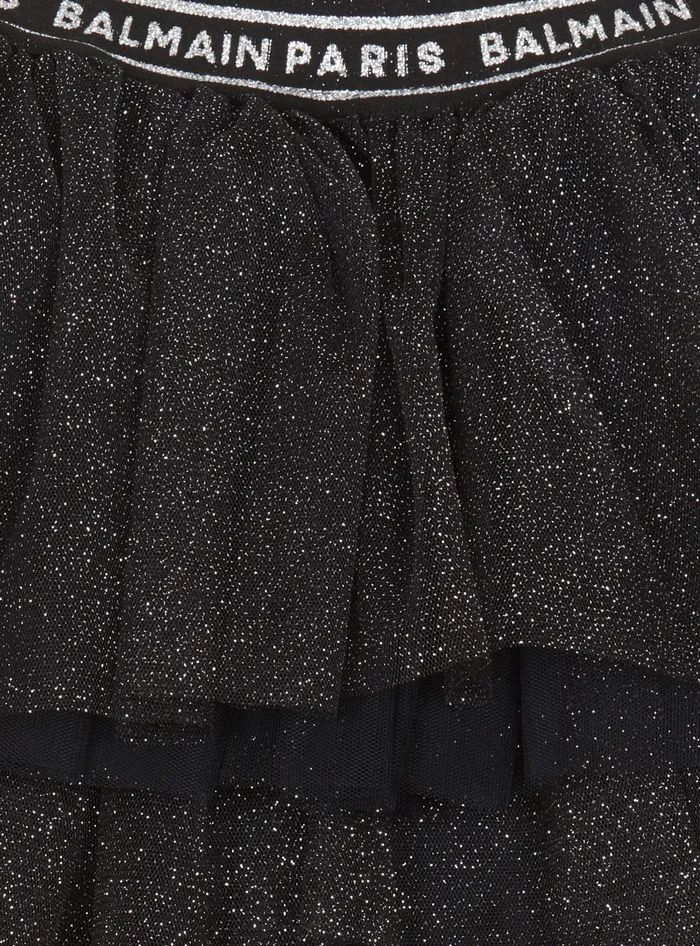 Balmain Kids Dance Leggings Black