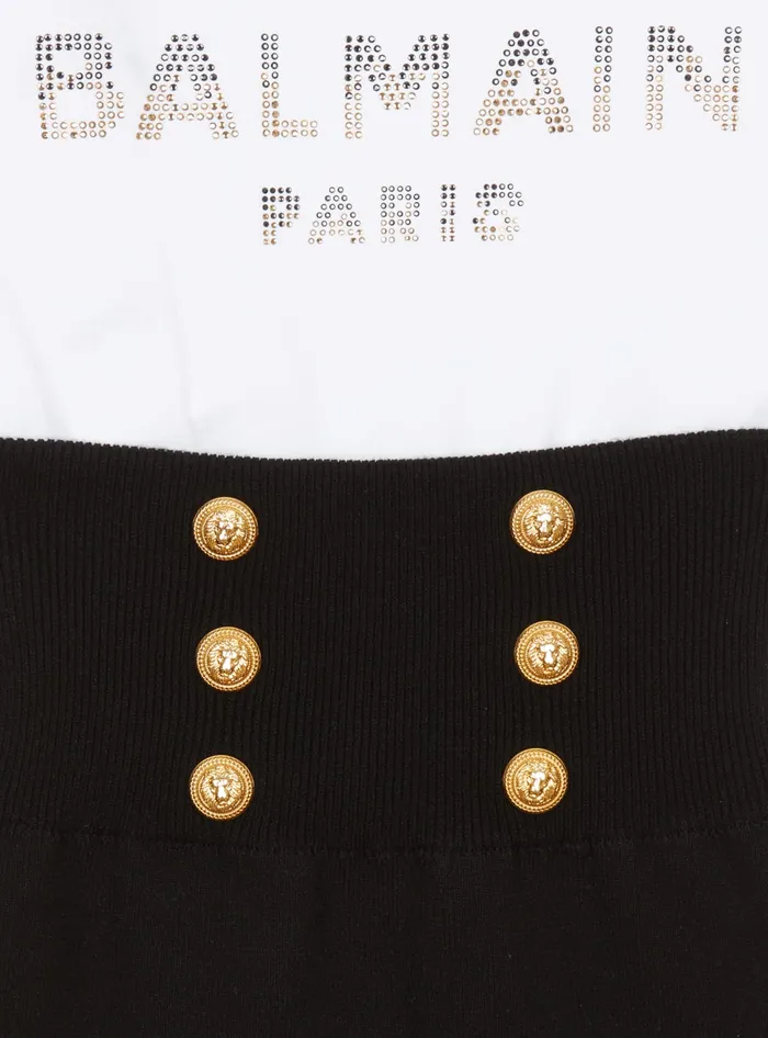 Balmain Kids Knit Dress Black