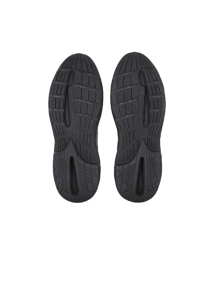 Balmain Sneakers Men RunRow Leather Sneakers Black