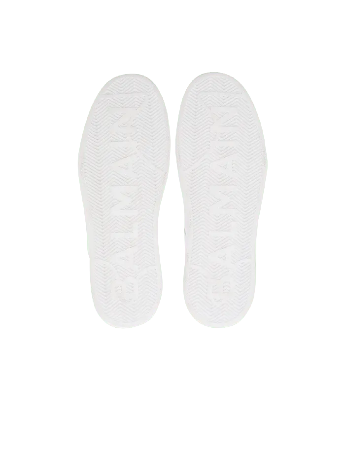 Balmain Sneakers Women BCourt Trainers In Calfskin Black