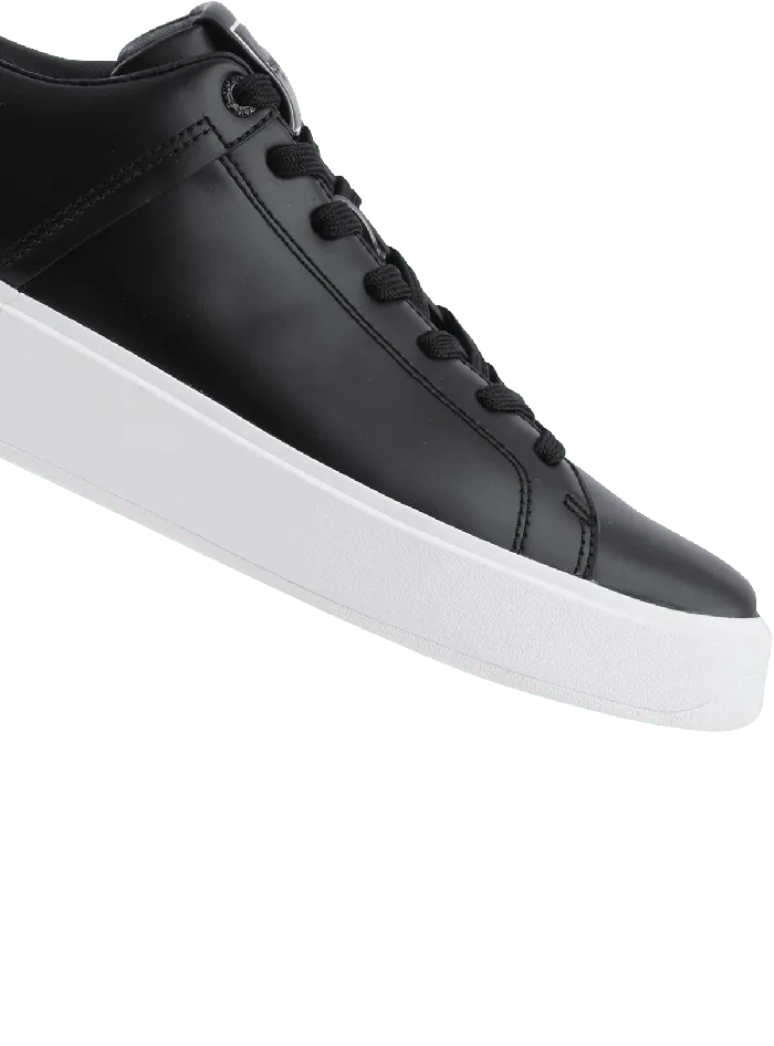 Balmain Sneakers Women BCourt Trainers In Calfskin Black