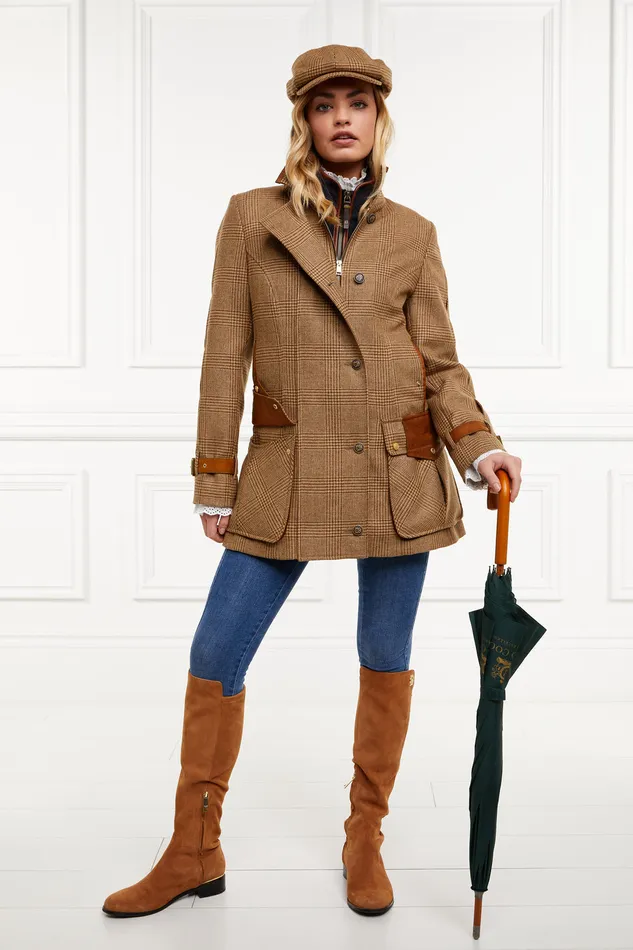 Balmoral Field Coat Tawny Women Holland Cooper Coats