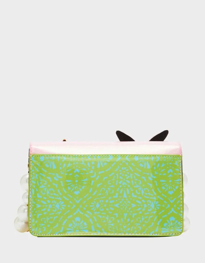 Betsey Johnson Women BUTTERFLY CROSSBODY PINK MULTI Betsey Johnson Women BUTTERFLY CROSSBODY PINK MULTI