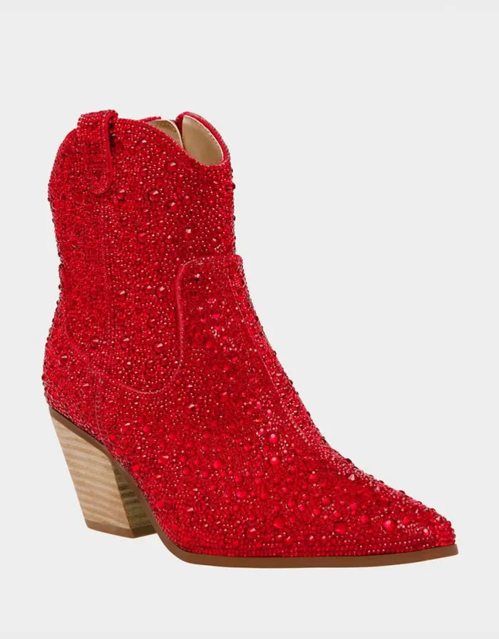 Betsey Johnson Women DIVA RED Red