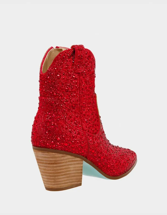 Betsey Johnson Women DIVA RED Red