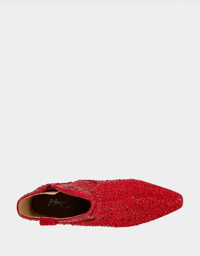 Betsey Johnson Women DIVA RED Red