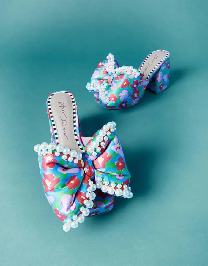 Betsey Johnson Women MACCIE BLUE MULTI Blue Multi