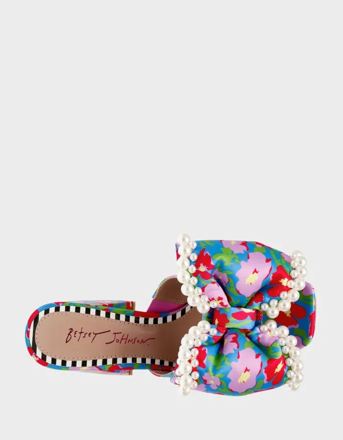 Betsey Johnson Women MACCIE BLUE MULTI Blue Multi
