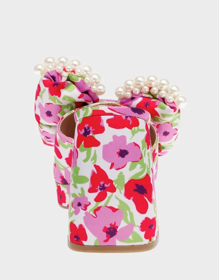 Betsey Johnson Women MACCIE WHITE MULTI White Multi