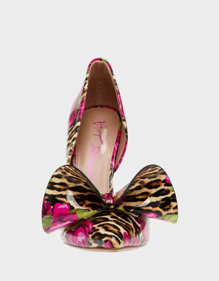 Betsey Johnson Women NOBBLEP LEOPARD MULTI Leopard Multi