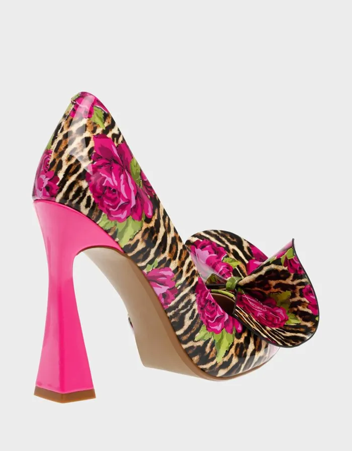 Betsey Johnson Women NOBBLEP LEOPARD MULTI Leopard Multi