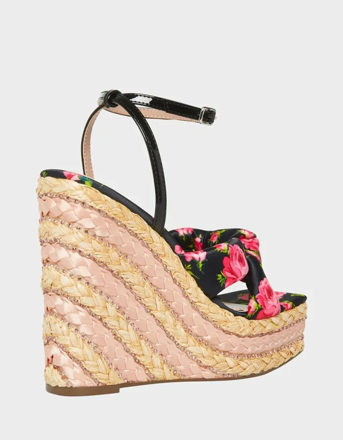 Betsey Johnson Women PANSIE BLACK MULTI Black Multi
