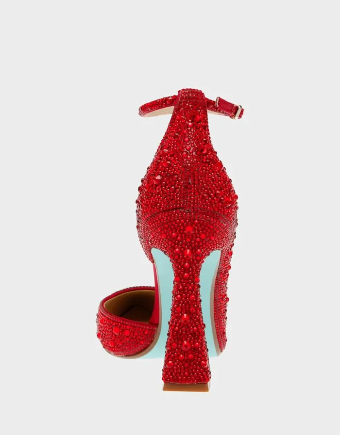 Betsey Johnson Women RAMSY RED Red