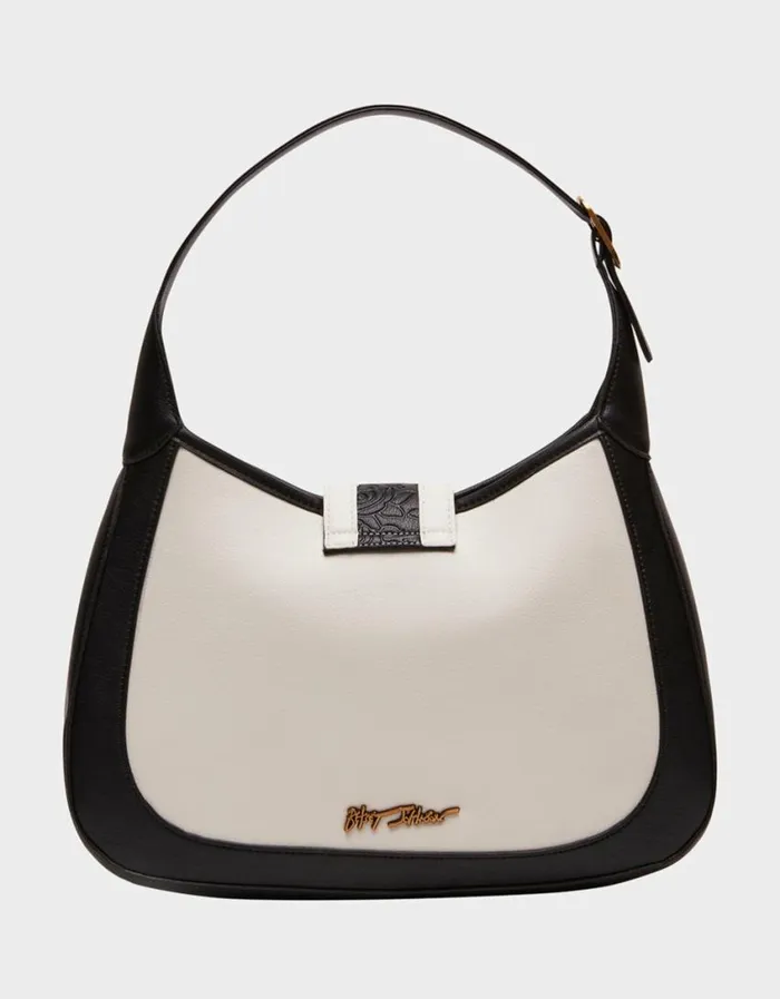 Betsey Johnson Women WESTERN SHOULDER BAG WHITE White