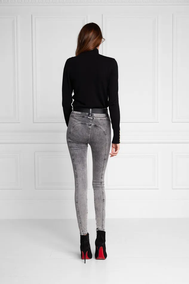 Biker Jean Ash Grey Women Holland Cooper Jeans