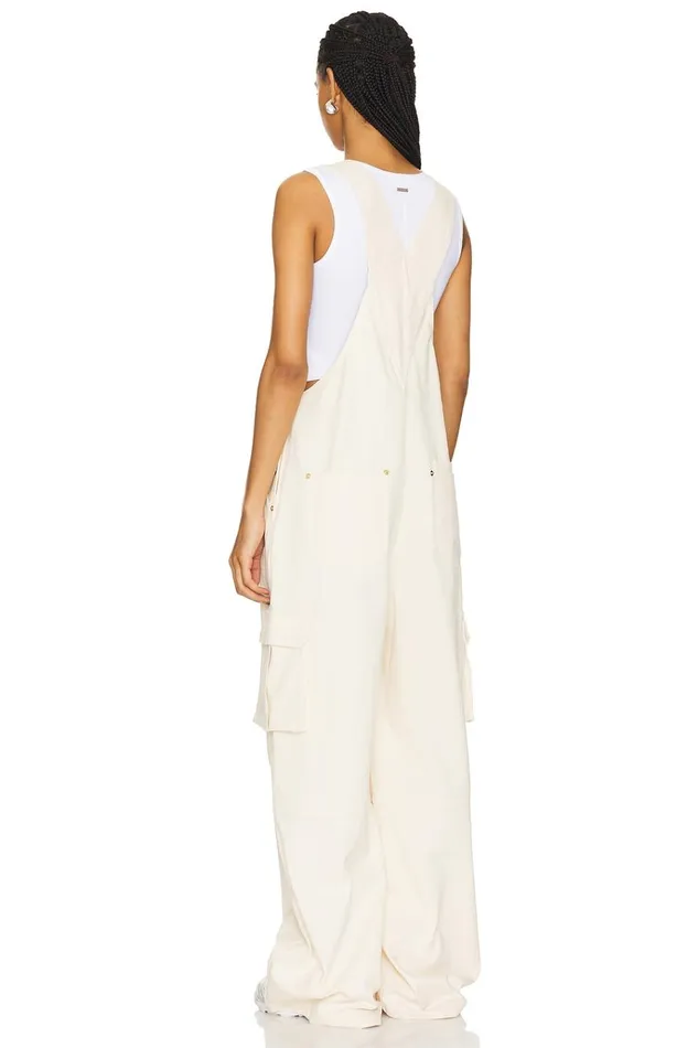 Birdie Overalls Jumpsuit Ivory Women Lovers Friends Jumpsuits