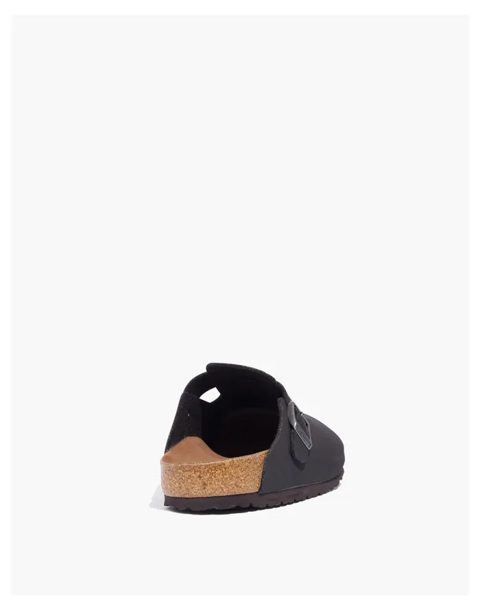 Birkenstock Vegan Leather Birkibuc Boston Clogs Black Men Madewell Sandals Birkenstock Vegan Leather Birkibuc Boston Clogs Black Men Madewell Sandals