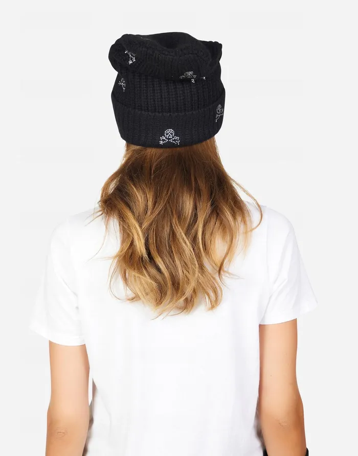 Blix Mini Crystal Cross Bone Skulls Black Women039s Lauren Moshi Sweaters and Knits Blix Mini Crystal Cross Bone Skulls Black Women039s Lauren Moshi Sweaters and Knits