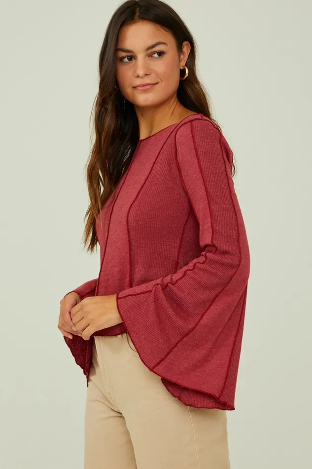 Blouses Altar8217d State Women Zya Bell Sleeve Top