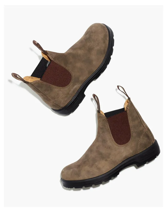 Blundstone Classic Chelsea Boots Rustic Brown Men Madewell Boots