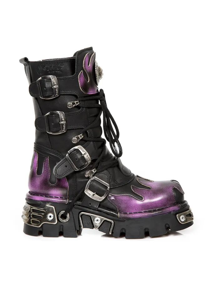 Boot Metallic M591C41 WomenMen Boots New Rock