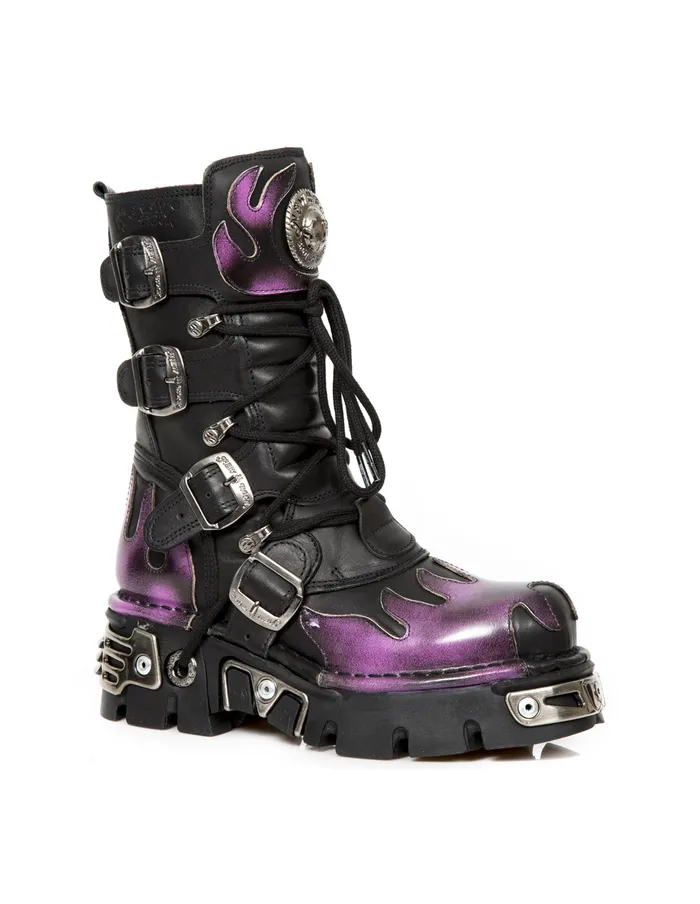 Boot Metallic M591C41 WomenMen Boots New Rock