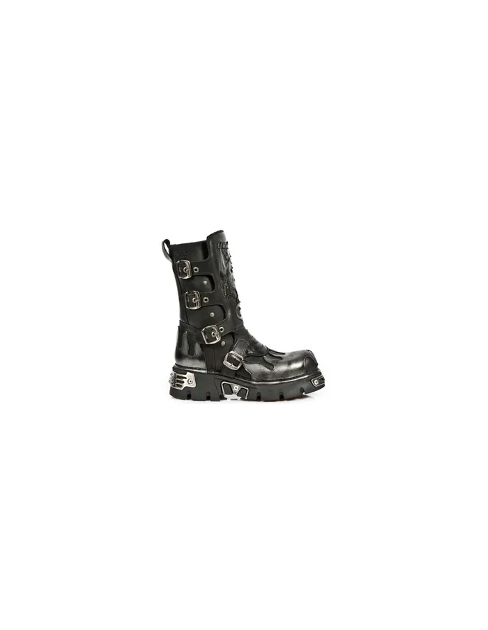 Boot Metallic M600C10 Boots New Rock WomenMen