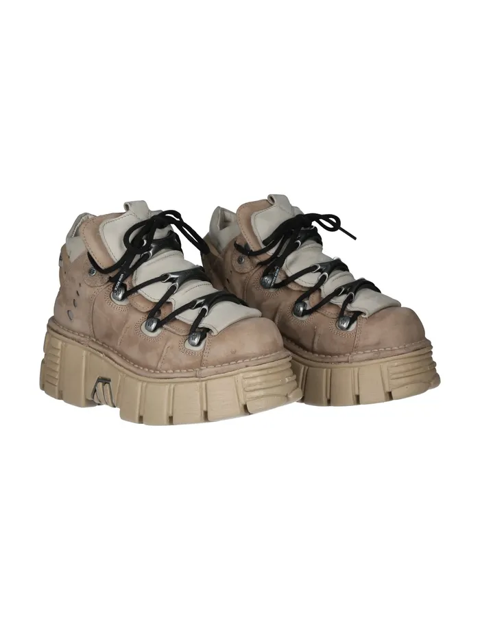 Booties Shoe Metallic M106C15 New Rock WomenMen