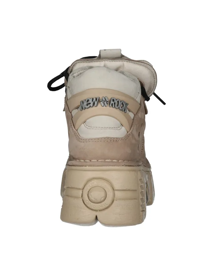 Booties Shoe Metallic M106C15 New Rock WomenMen