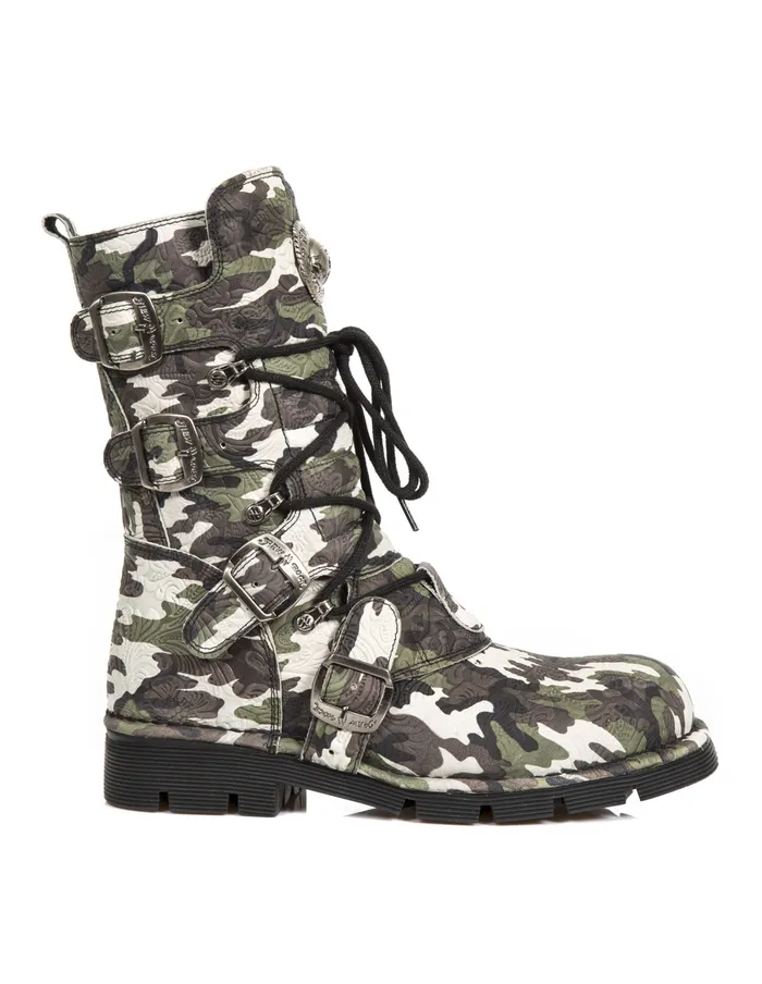 Boots Boot Black Planing With Laces M1473S36 8211 New Rock WomenMen