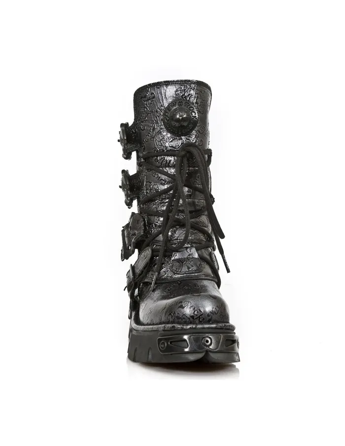 Boots New Rock WomenMen Boot Metallic M391C19
