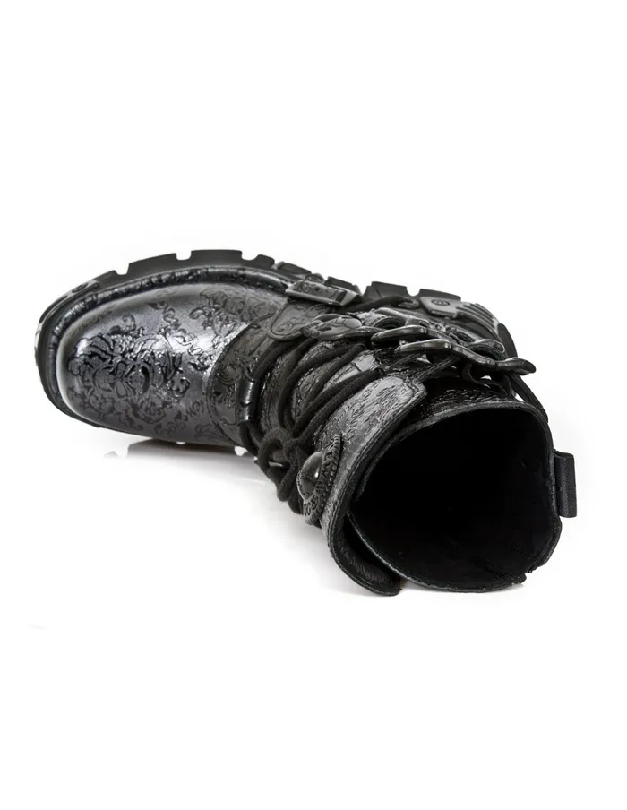 Boots New Rock WomenMen Boot Metallic M391C19