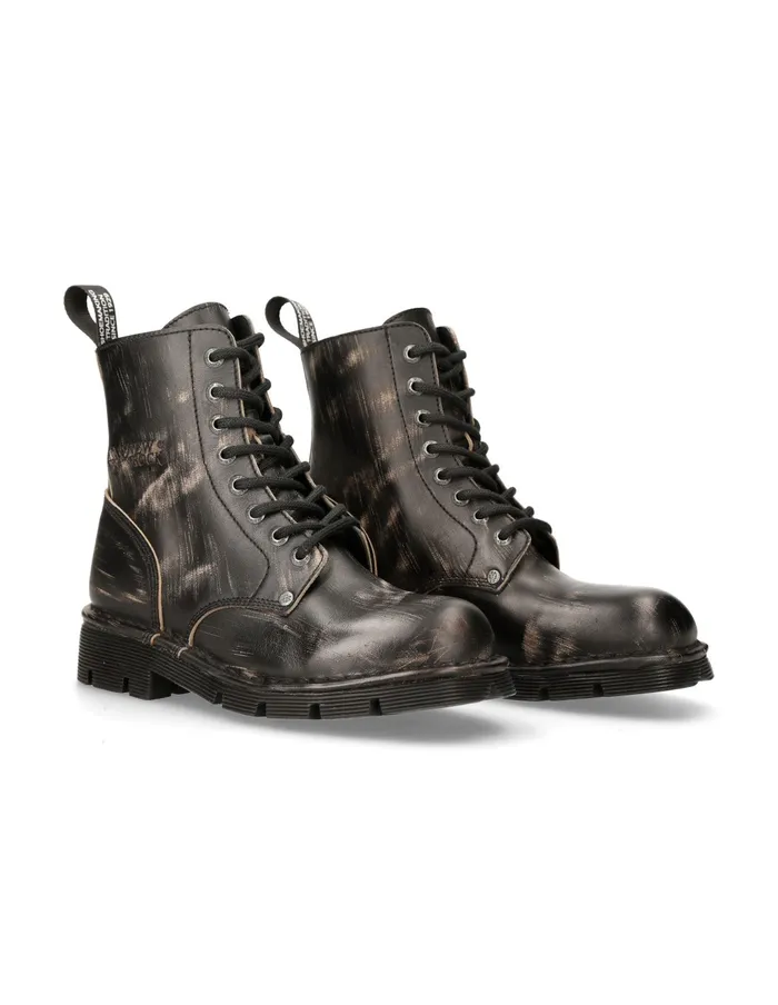 Boots New Rock WomenMen Boot Metallic MNewmili84C10