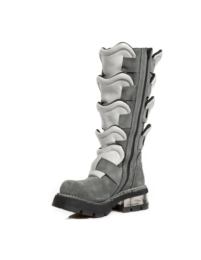 Boots WomenMen New Rock High Boot Metallic M1513C2 Boots WomenMen New Rock High Boot Metallic M1513C2