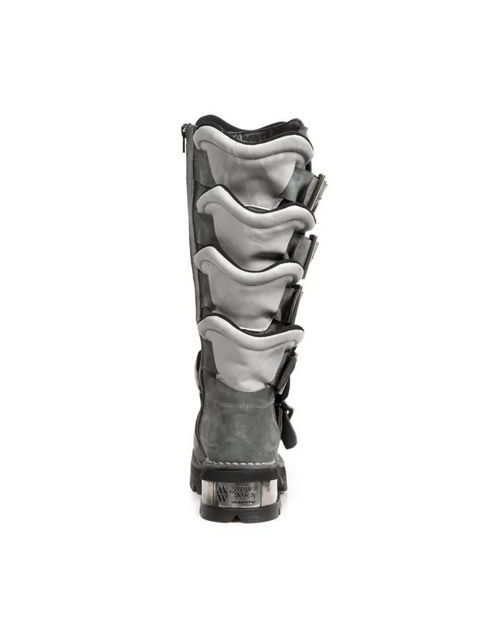 Boots WomenMen New Rock High Boot Metallic M1513C2 Boots WomenMen New Rock High Boot Metallic M1513C2
