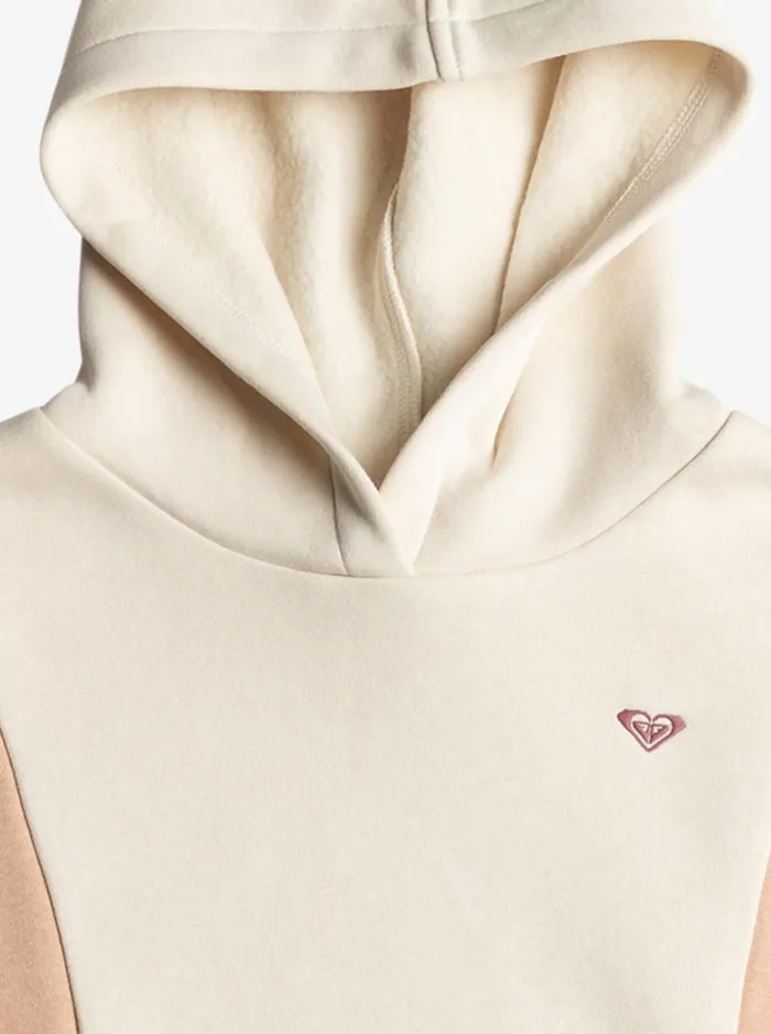 Burnie 8211 Pullover Hoodie For Girls 4 8211 16 Parchment Kids Roxy Sweatshirts and Hoodies