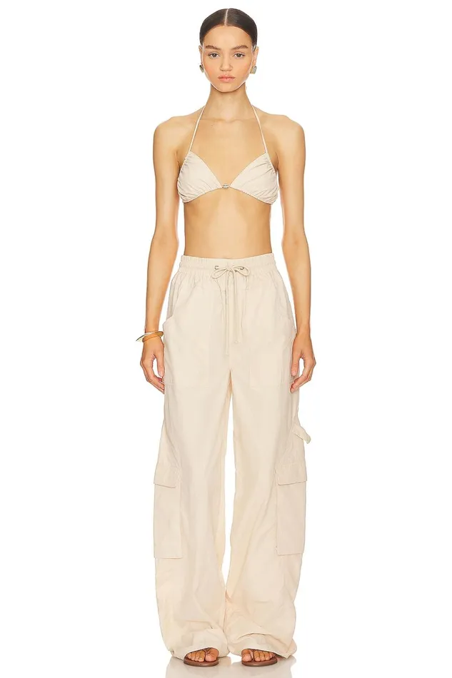 Burton Pant Cream Women Lovers Friends Pants Burton Pant Cream Women Lovers Friends Pants