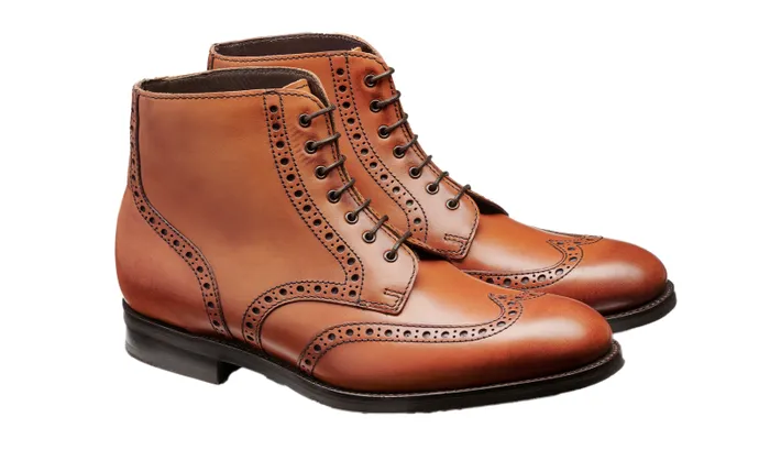 Butcher 8211 Rosewood Calf Mens Barker Shoes Mens Boots