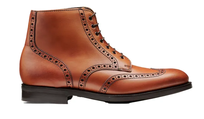 Butcher 8211 Rosewood Calf Mens Barker Shoes Mens Boots