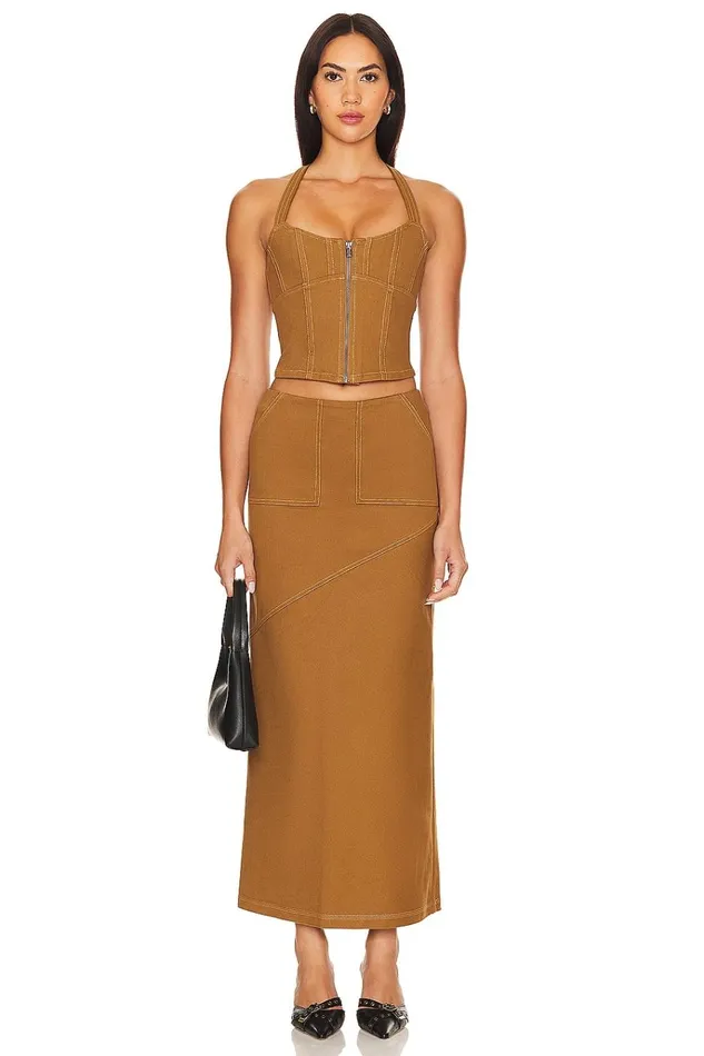 Cal Skirt Khaki Women Lovers Friends Skirts