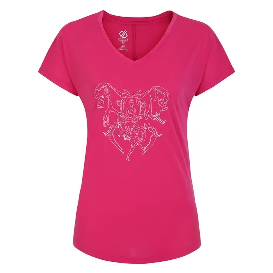 Calm TShirt Pure Pink Women Dare 2b Graphic TShirts