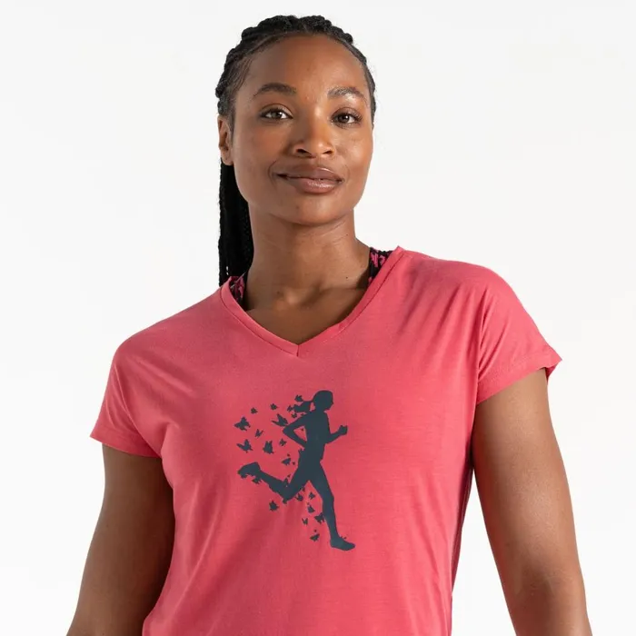 Calm TShirt Sorbet Pink Women Dare 2b Graphic TShirts