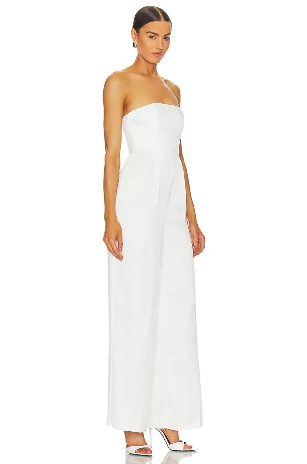 Cambri Jumpsuit Ivory White Women Lovers Friends Jumpsuits