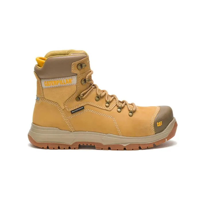 Cat Footwear Diagnostic 20 Waterproof Steel Toe Work Boot Men Boots