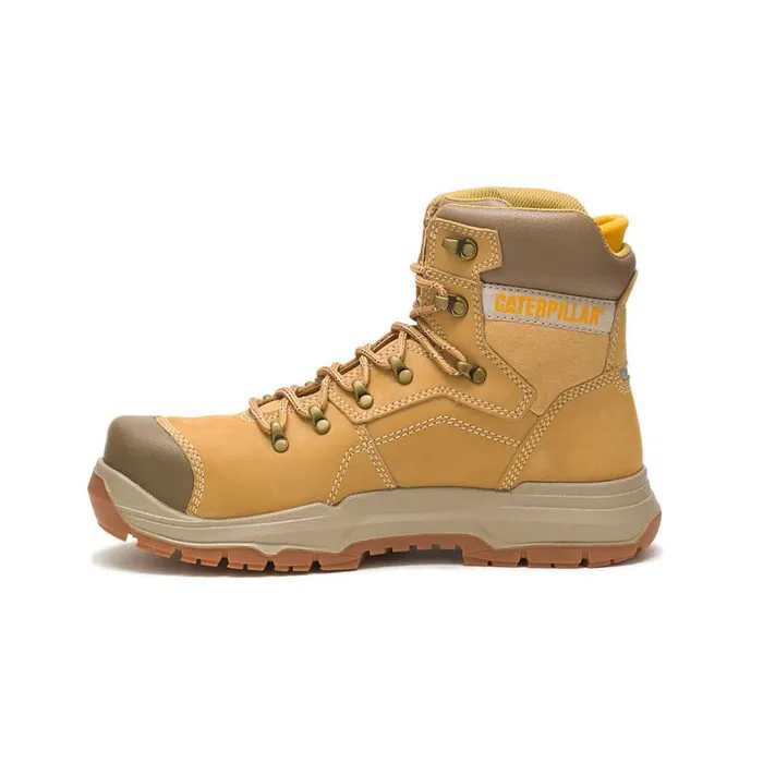 Cat Footwear Diagnostic 20 Waterproof Steel Toe Work Boot Men Boots