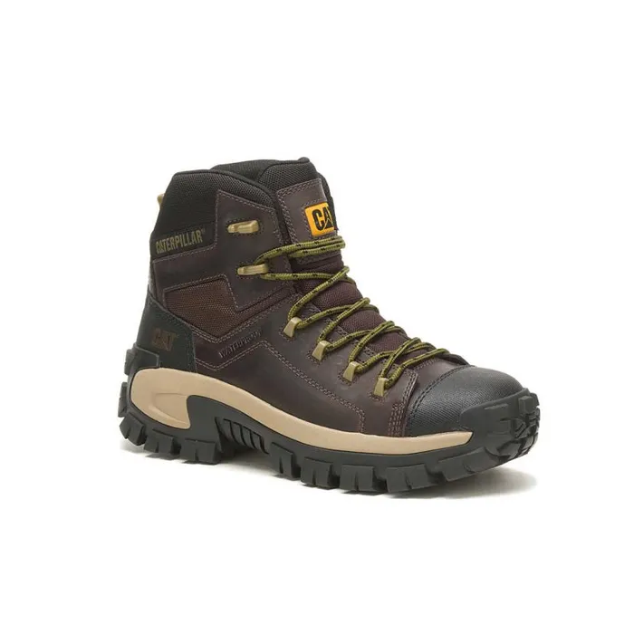 Cat Footwear Invader Hiker Waterproof Composite Toe Work Boot Men Boots