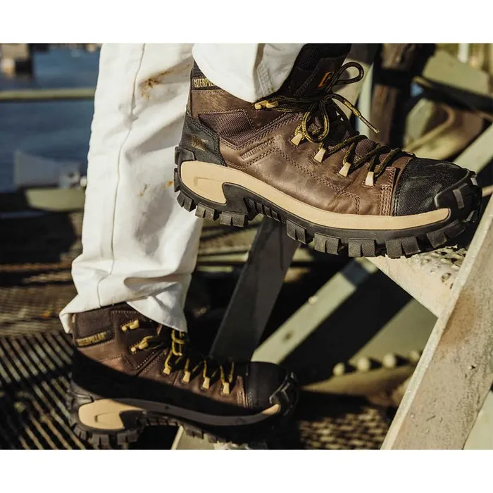 Cat Footwear Invader Hiker Waterproof Composite Toe Work Boot Men Boots