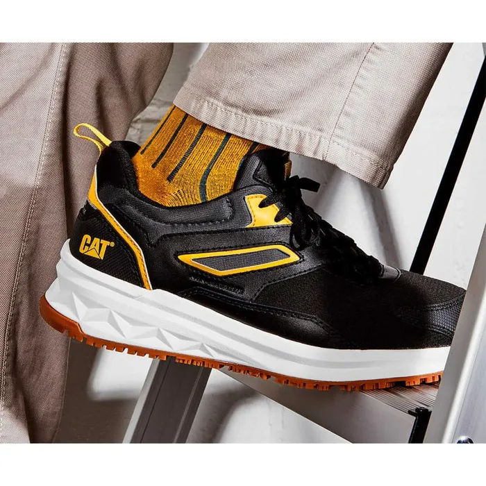 Cat Footwear Streamline Runner Carbon Composite Toe Work Shoe Men Shoes