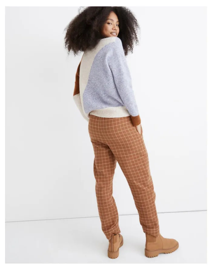 Cedarbrook Pullover Sweater In Colorblock Heather Chalk Women Madewell Sweaters Cedarbrook Pullover Sweater In Colorblock Heather Chalk Women Madewell Sweaters