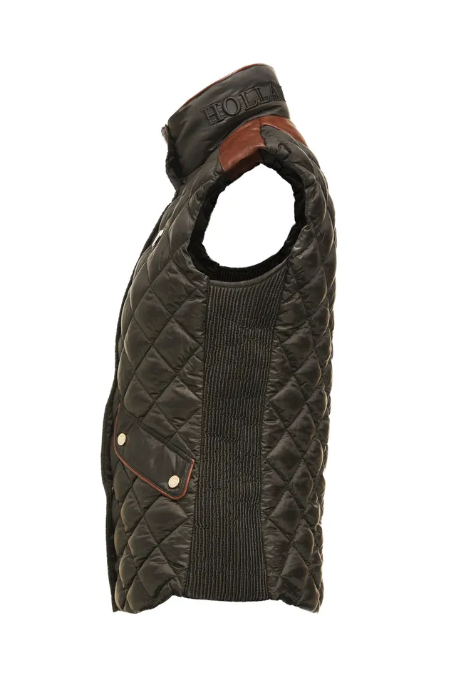 Charlbury Quilted Gilet Heritage Khaki Women Holland Cooper Gilets Charlbury Quilted Gilet Heritage Khaki Women Holland Cooper Gilets